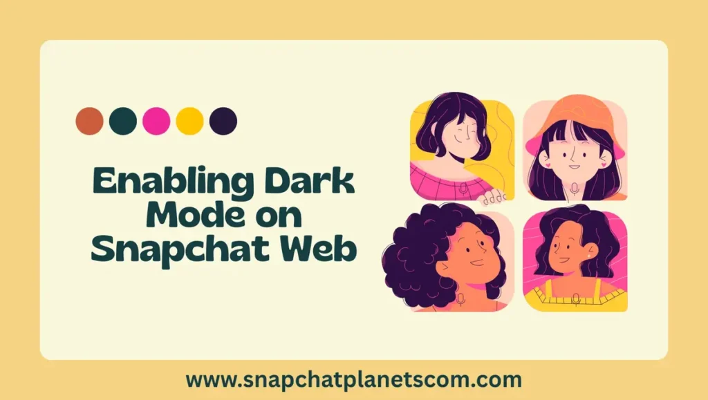 Enabling Dark Mode on Snapchat Web