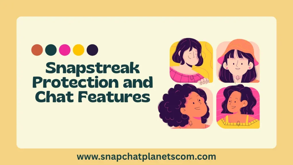 Snapchat Plus snapstreak protection and chat features interface